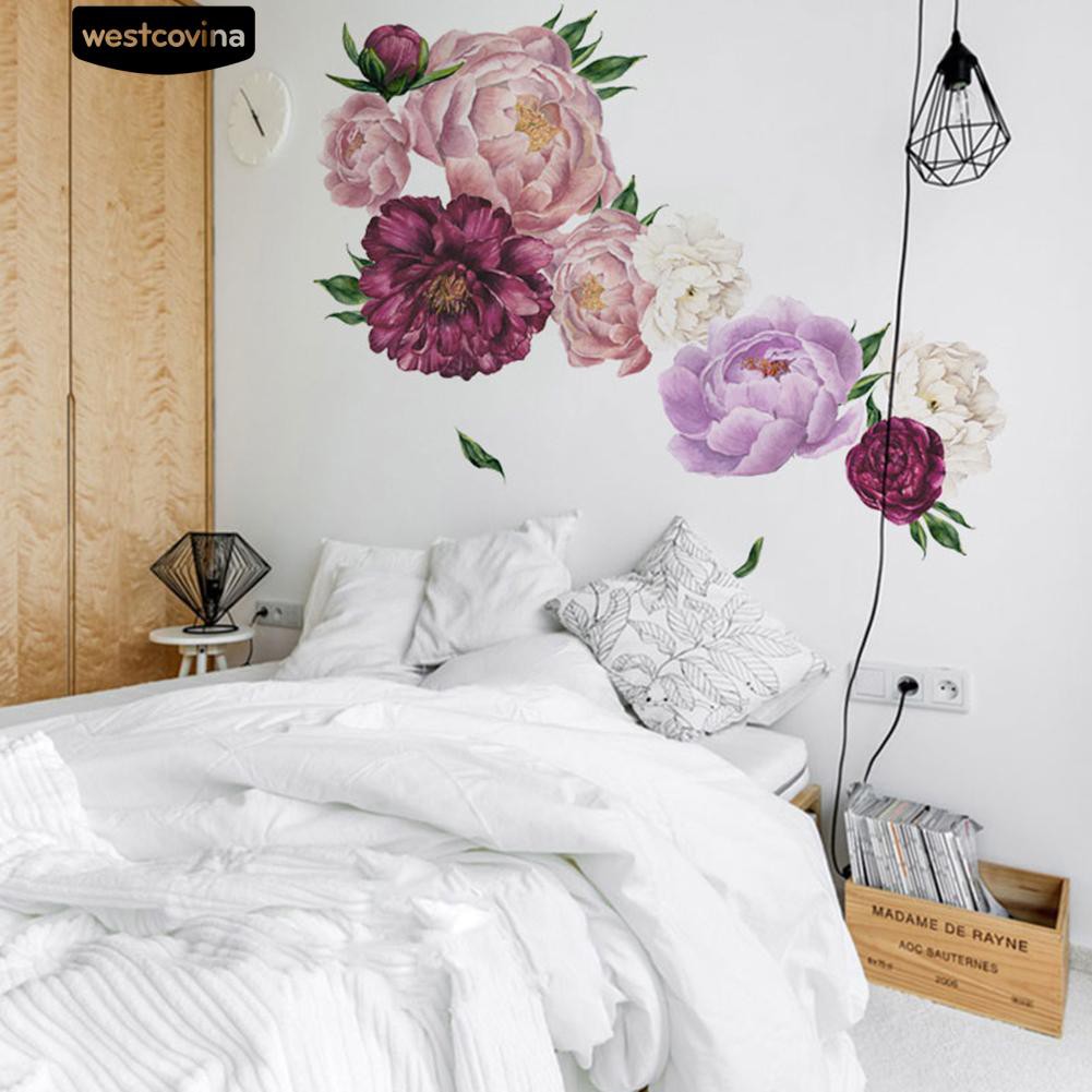 Sticker dán tường hình bông hoa