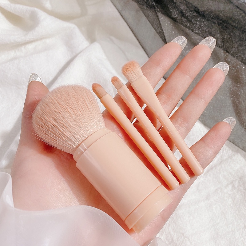 Bộ Cọ Trang Điểm Chuyên Nghiệp Màu Sắc Ngọt Ngào Thân Thiện Với Da Dùng Để Trang Điểm / Che Khuyết Điểm / Kẻ Mắt / Chân Mày / Mỹ Phẩm Hàng Ngày Cho Nữ
