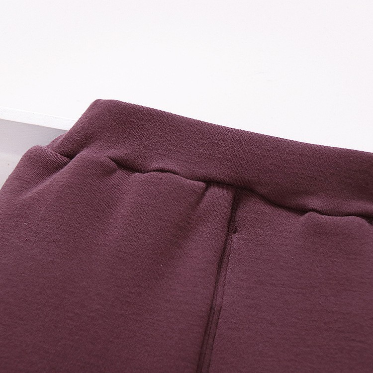 Quần legging lót lông thỏ bông bé gái size 7-15kg