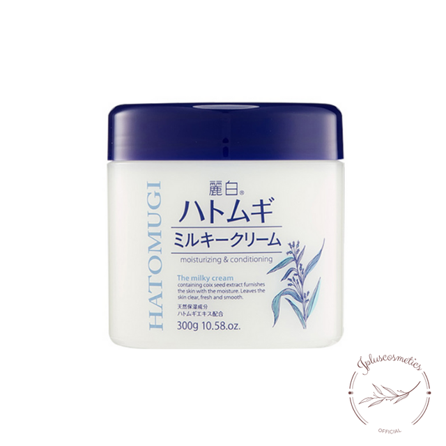 [Có Tem Phụ] Kem Dưỡng Ẩm Sáng Da Hatomugi Moisturizing Conditioning 300g