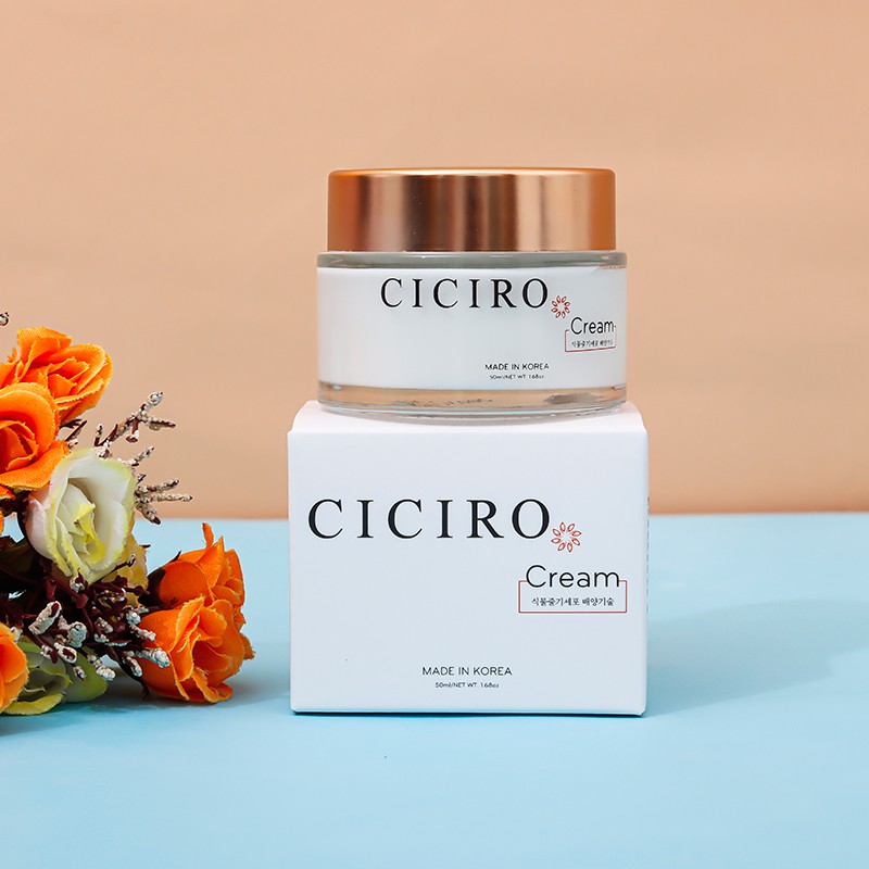 Kem dưỡng da Hàn Quốc Ciciro Cream cho da nhạy cảm, da dầu, da mụn. Dưỡng ẩm, làm trắng da, phục hồi da và chống lão hóa