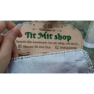 Cước khâu tấm đá, khâu túi len sợi