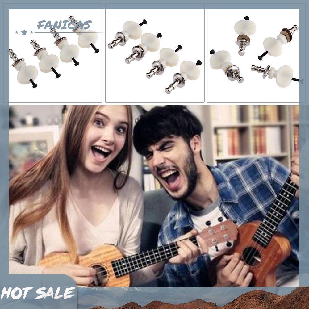 Bộ 4 Đầu Chỉnh Dây Đàn 4 Dây Fanicas Cho Ukulele Guitar