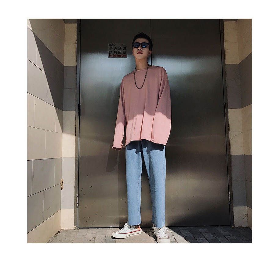 Áo Sweater LEAVES PINK Unisex | BigBuy360 - bigbuy360.vn