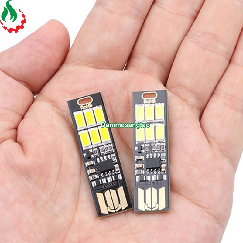 Đèn led cảm biến chạm cổng Usb