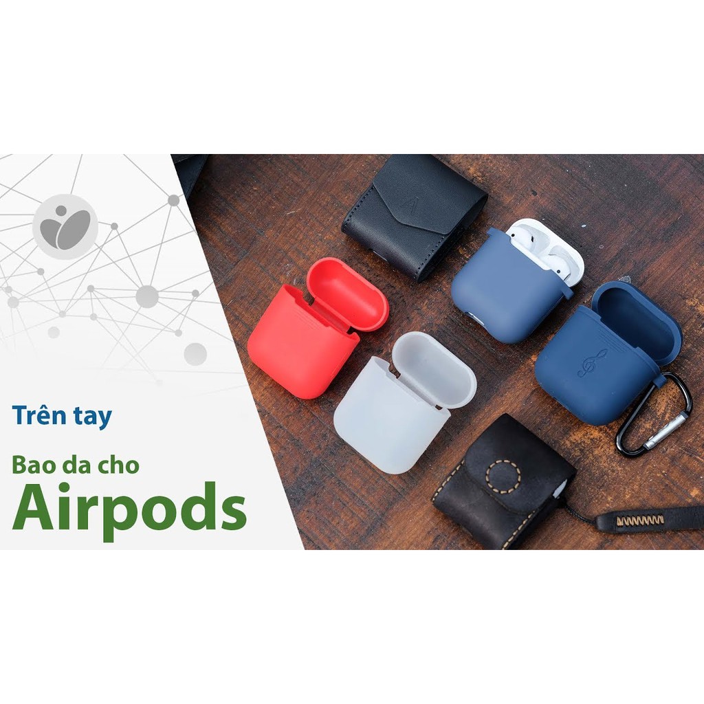 Vỏ case Airpod Silicon cho Tai Nghe Airpod Siêu Chất Lượng