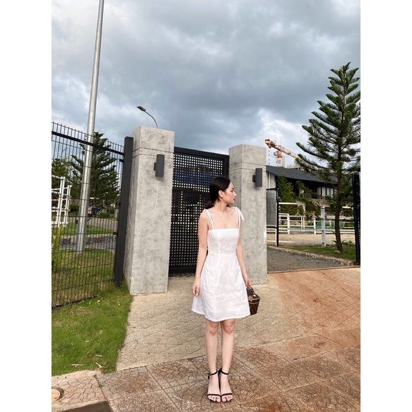 LALA DRESS - Đầm Linen Cao Cấp 2 Túi