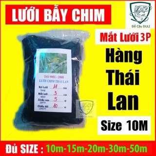 ( khuyến mại ) [Xả Kho] Lưới Bẫy Chim Sẻ, Chim Khuyên Thái Lan, Cao 5m, Mắt lưới 3p, dài 10m-50m ( đại hạ giá )
