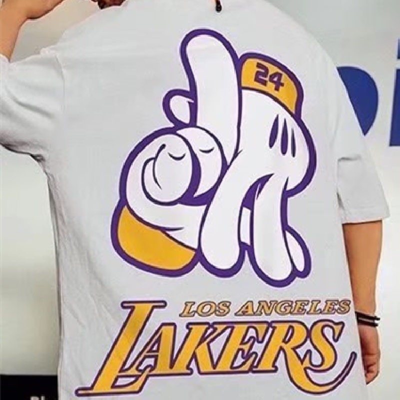 Áo Thun Tay Ngắn Dáng Rộng In Chữ Cỡ Lớn M-8XL Thời Trang Mùa Hè Cho Nam