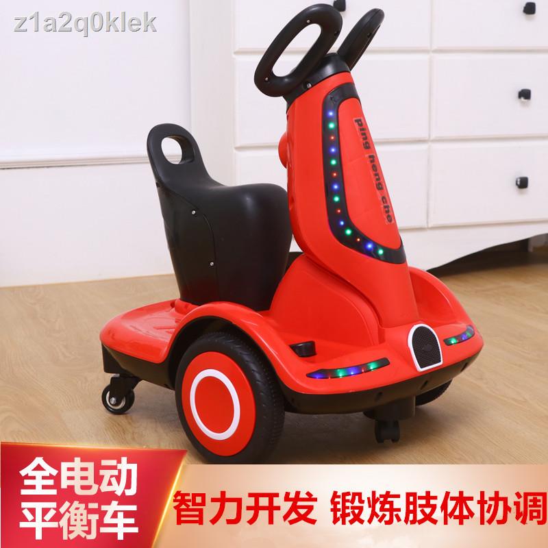 ❖☎Xưởng bán buôn ô tô điện trẻ em điều khiển từ xa xe đẩy đồ chơi trẻ em bốn bánh cân bằng sạc xe có thể ngồi trên xe xo