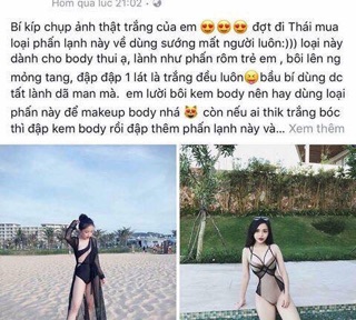 PHẤN LẠNH MAKE UP BODY THÁI LAN