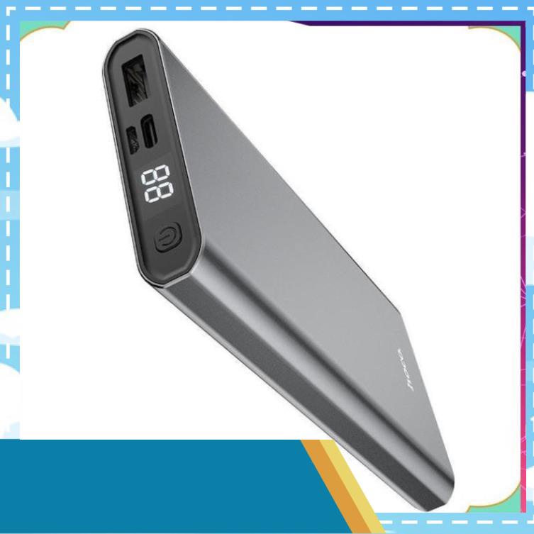 Pin sạc dự phòng Hoco 10000mAh J68  Màn hình kỹ thuật số LED Resourceful Cao cấp bh 12 tháng