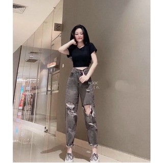 ÁO CROPTOP TAY DÀI ĐAN DÂY LƯNG