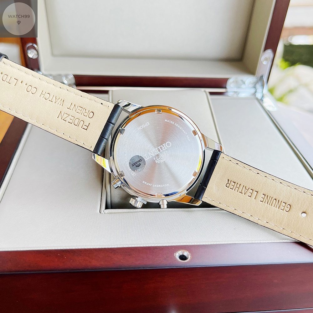 Đồng hồ nam Orient FKU00006W0 dây da chính hãng