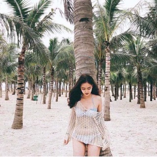 Áo choàng lưới đi biển