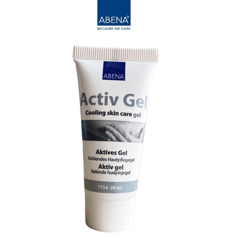 Gel xoa bóp Abena ActiveGel 20ml phù hợp cho người giãn tĩnh mạch