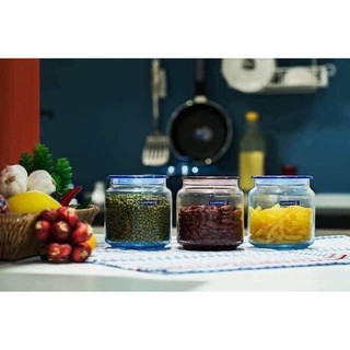 Hũ Thủy Tinh Luminac 500ml Có Nắp Đậy Đựng Gia Vị Dễ Dàng Vệ Sinh, Lọ Thủy Tinh Luminarc Cường Lực Chịu Nhiệt