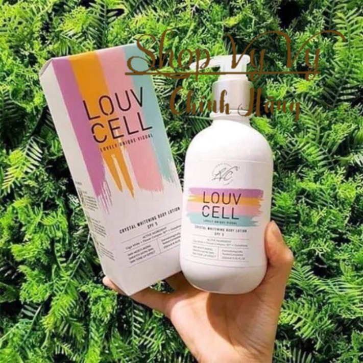 CHÍNH HÃNG-  kem trắng da body louvcell