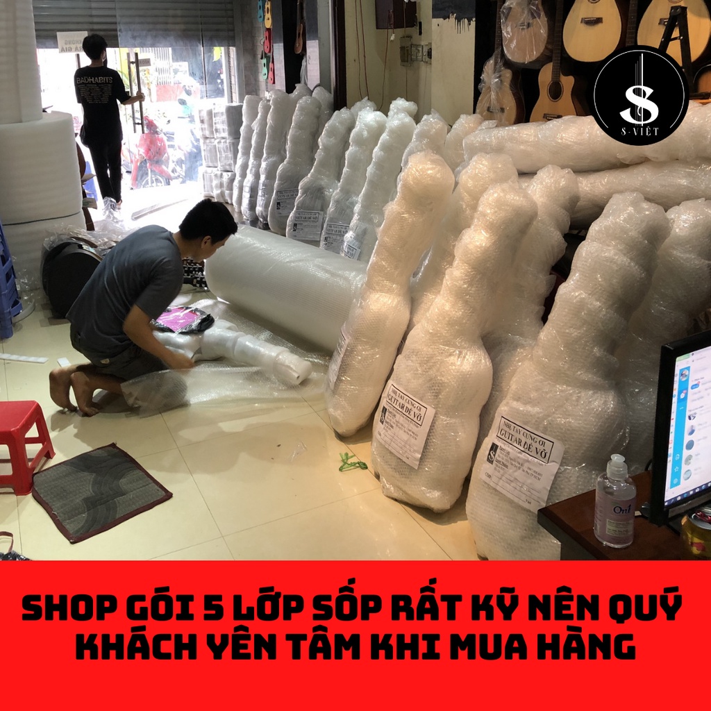[Mã BMBAU300 giảm 10% đơn 499K] Trống cajon gỗ thịt cao cấp có núm chỉnh snare chính hãng S Việt mã Sup-Pro04