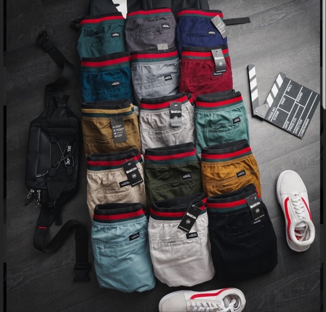 QUẦN SHORT KAKI NAM LƯNG THUN QN409