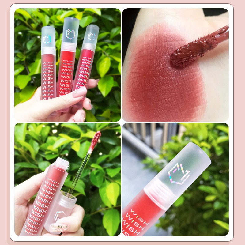 [Hàng mới về] Son môi lì mịn mượt như nhung chống nước màu đẹp cá tính | BigBuy360 - bigbuy360.vn
