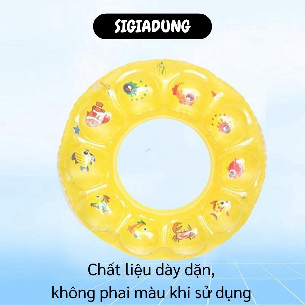[SGD] Phao Bơi - Phao Tập Bơi Tròn Dày Hình Cá Đáng Yêu Cho Bé Size 60cm 8550