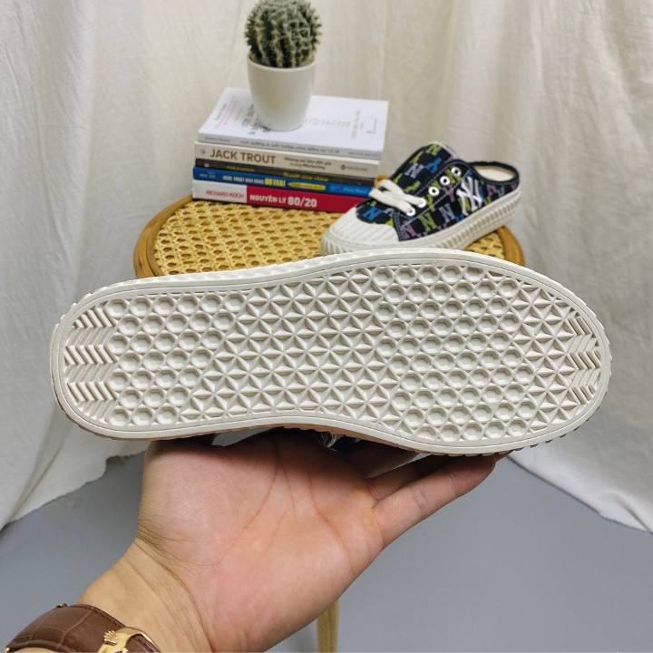 Giày thể thao đế bệt, giày sneaker sục M.L.B NY 7 màu