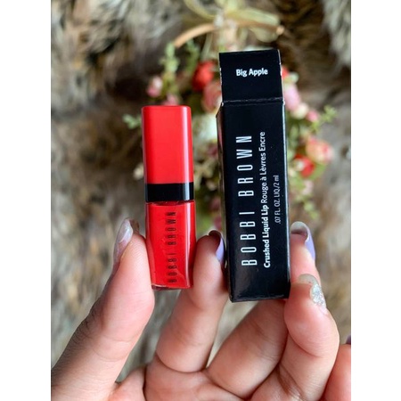 Son kem mini Bobbi Brown Crushed Liquid Lip 2ml - Big Apple