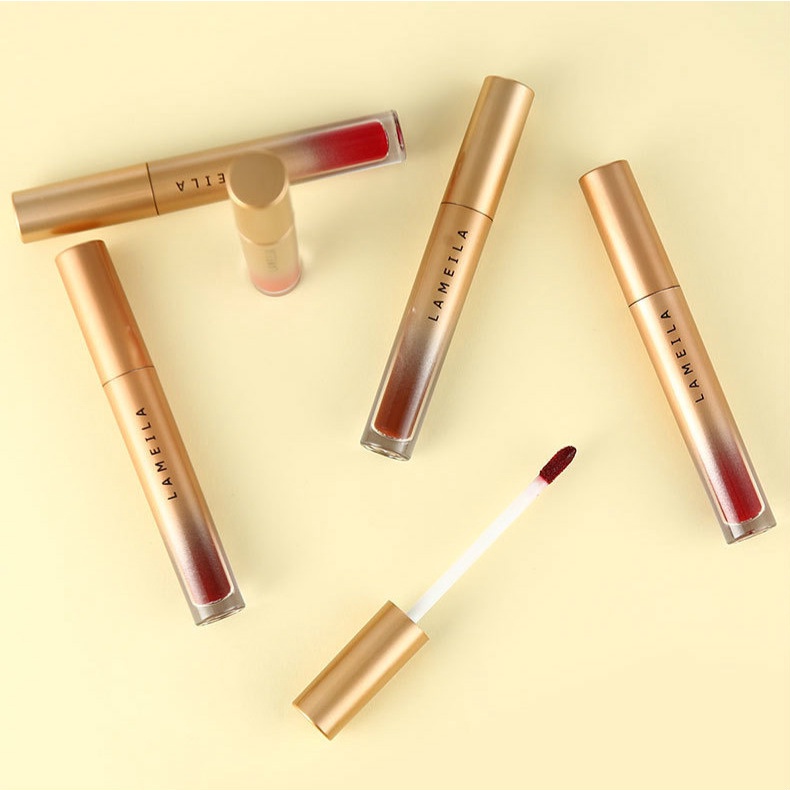 [Hàng mới về] Son kem Lameila chất nhung màu lỳ lâu trôi