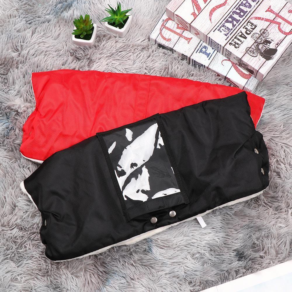 Găng Tay Giữ Ấm Chống Nước Gắn Xe Đẩy Em Bé Tiện Dụng