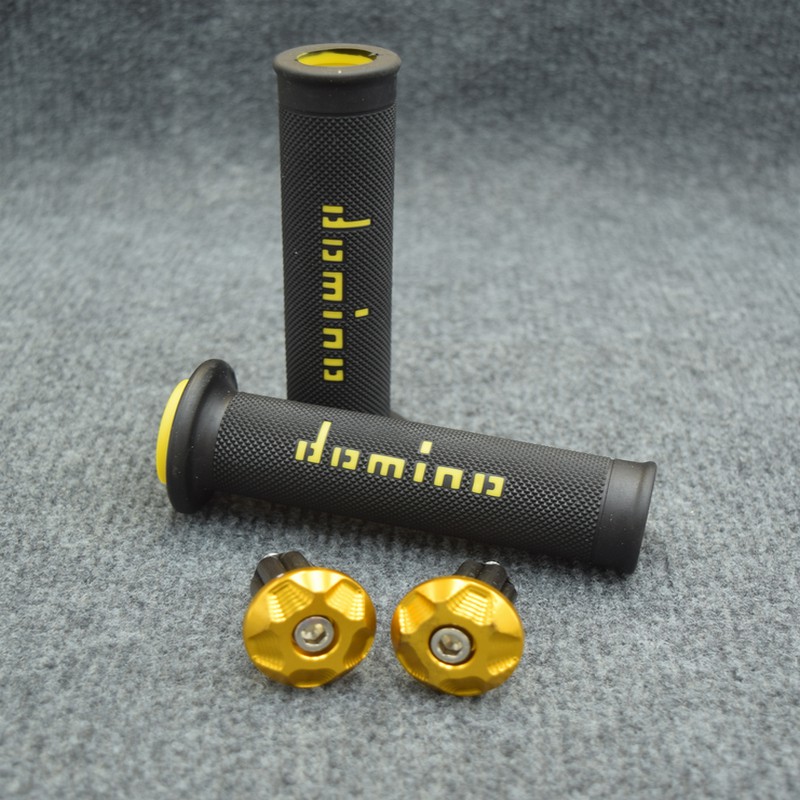 COMBO bao tay DOMINO và gù nhôm CNC bông mai gắn các loại xe máy hiện nay