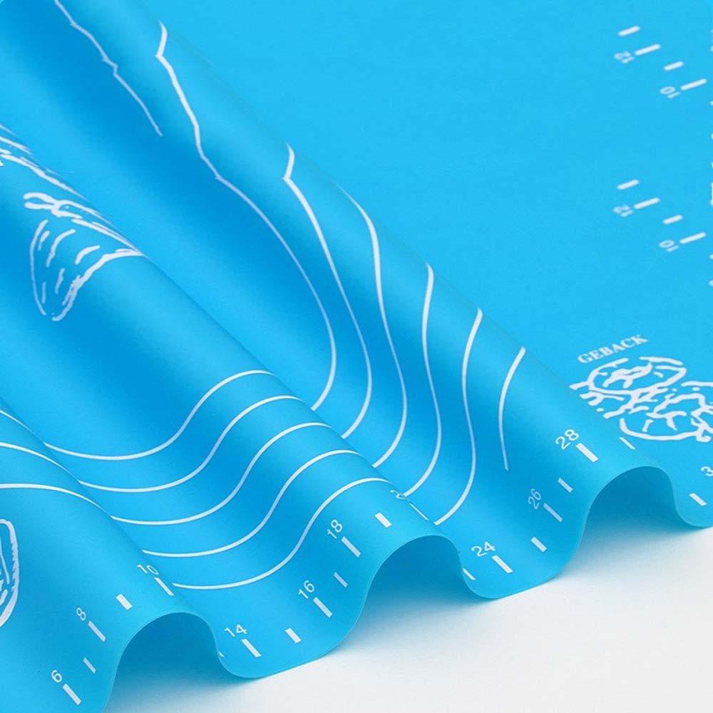 AUGUSTINA Thảm Silicone Nhào Bột Làm Bánh Pizza Tiện Dụng