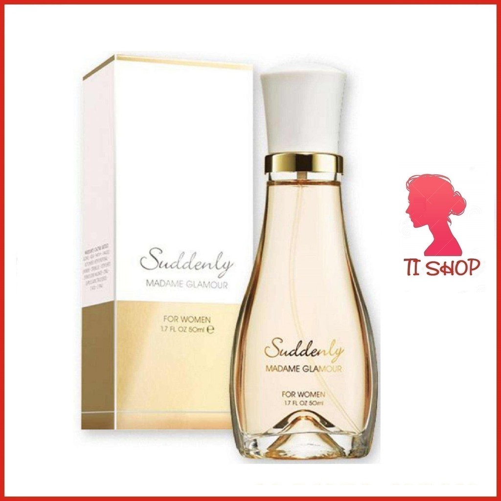 Nước hoa 💋FREESHIP💋 Nước hoa Suddenly Madame Glamour 50ml Hương thơm dịu ngọt và tinh tế