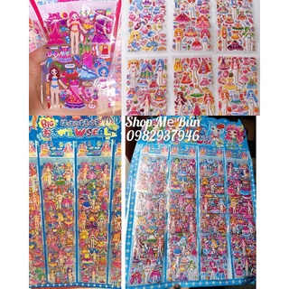 Vỉ dán công chúa nổi bé nào cũng mê