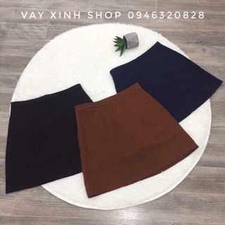 Combo quần váy nâu và 2 áo bra katun 200k