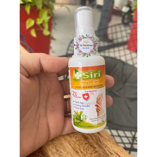 Nước rửa tay khô Siri 60ml