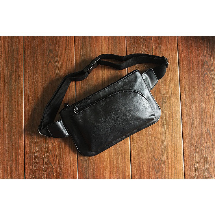 Túi Đeo Chéo 💖 HÀNG MỚI- FREESHIP 💖 Túi Đeo Chéo Nam Trước Ngực Da Pu Cao Cấp. | BigBuy360 - bigbuy360.vn