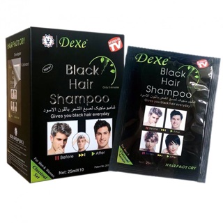 Dexe black hair shampoo- dầu gội đen tóc