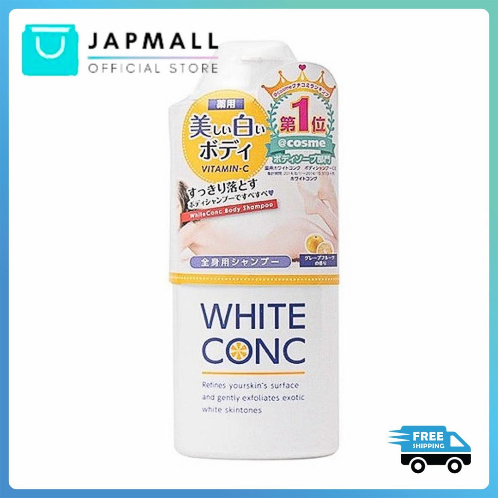 Sữa Tắm WHITE CONC Nhật Bản | Sữa Tắm Trắng Da Nội Địa Nhật 360ml Japmallofficial