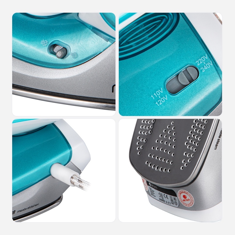 Bàn ủi hơi nước Elmich SIE-3438 - Bảo hành chính hãng 24 tháng