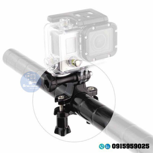 Bộ Gắn Ghi Đông Xe Đạp - Xe Máy - Mout Gắn Cho Gopro,Action Camera,Eken,SjCam,SC