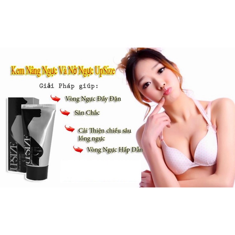 Kem Nâng Ngực Nở Ngực Upsize - 50ml [Nga] - Kem Tăng Kích Thước Vòng 1 Nhanh Chóng Sau 1 Liệu Trình