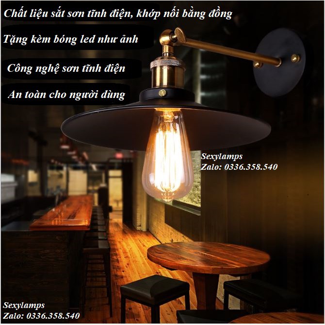 ĐÈN TƯỜNG RETRO PHI 260