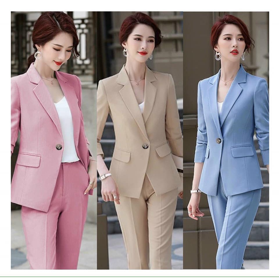 Set Bộ Áo Vest 2 lớp + Quần dài Kèm áo trong