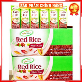 Thùng 40 hộp Thức uống Gạo lức huyết rồng Việt Ngũ Cốc – 180ml/hộp