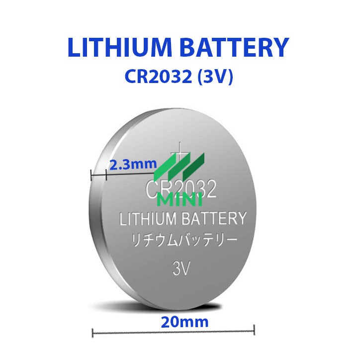 Pin Lithium Battery CR2032 (3V) – Pin CMOS