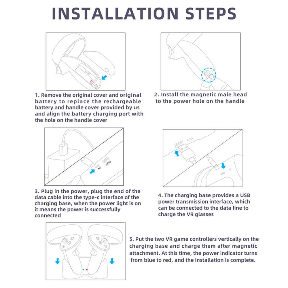 Đế Sạc Đứng Cho Kính Thực Tế Ảo Oculus Quest 2