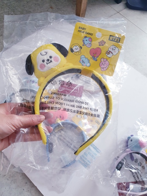 Bờm BT21 Baby ver 3 officical heandband ver baby bờm cài tóc