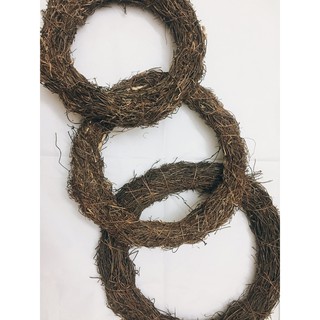 Vòng nguyệt quế, vòng hoa khô trang trí giáng sinh, trang trí cây thông noel, đồ handmade phong cách vintage DIY