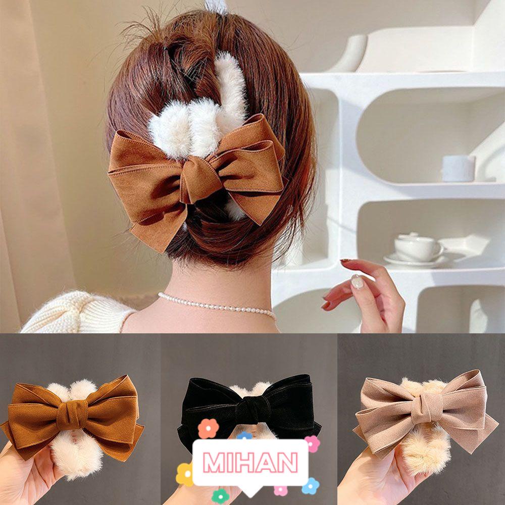 Kẹp Tóc Lông Mềm MIHAN1 Dành Cho Nữ